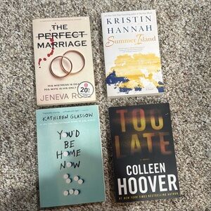 Like new set of 4 popular books